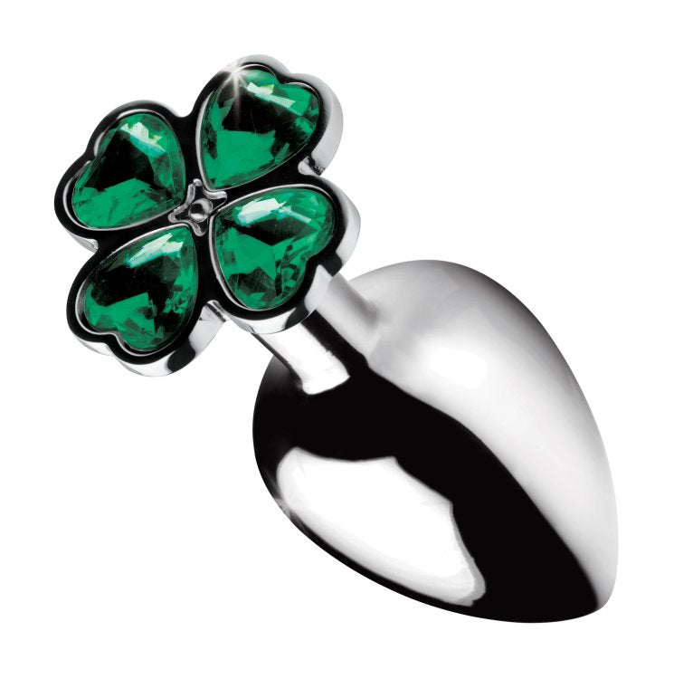 Lucky Clover Gem Anal Plug - Medium XR Brands Booty Sparks