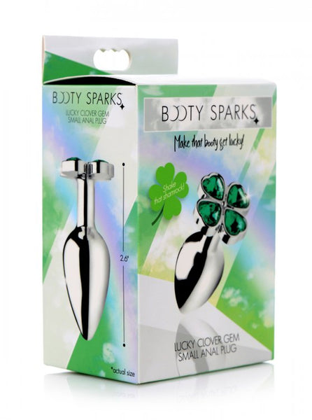 Lucky Clover Gem Anal Plug - Small XR Brands Booty Sparks