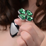 Lucky Clover Gem Anal Plug - Small XR Brands Booty Sparks