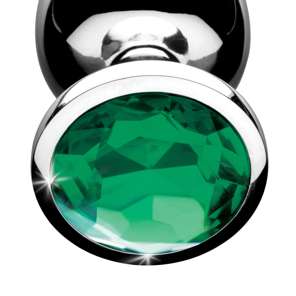 Emerald Gem Anal Plug Set XR Brands Booty Sparks