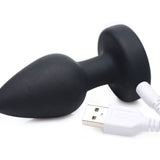 7x Light Up Rechargeable Anal Plug - Small XR Brands Booty Sparks