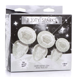 Glitter Gem Anal Plug Set - Silver XR Brands Booty Sparks