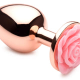 Pink Rose Gold Anal Plug - Large XR Brands Booty Sparks