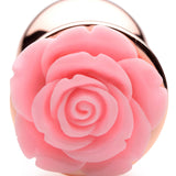 Pink Rose Gold Anal Plug - Large XR Brands Booty Sparks