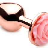 Pink Rose Gold Anal Plug - Small XR Brands Booty Sparks