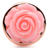 Pink Rose Gold Anal Plug - Small XR Brands Booty Sparks