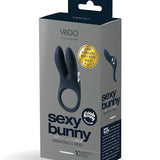 Sexy Bunny Rechargeable Ring - Black Pearl VeDO