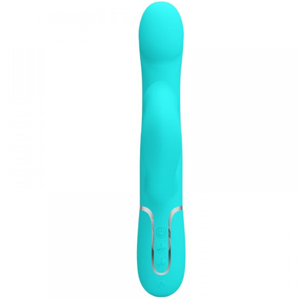 Falin Rabbit Vibrator Pearls - Turquoise Pretty Love