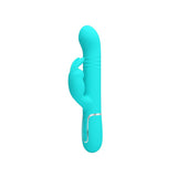 Coale Rabbit Vibrator Pearls - Turquoise Pretty Love