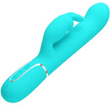 Coale Rabbit Vibrator Pearls - Turquoise Pretty Love