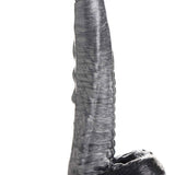 The Gargoyle Rock Hard Silicone Dildo -  Silver XR Brands Creature Cocks