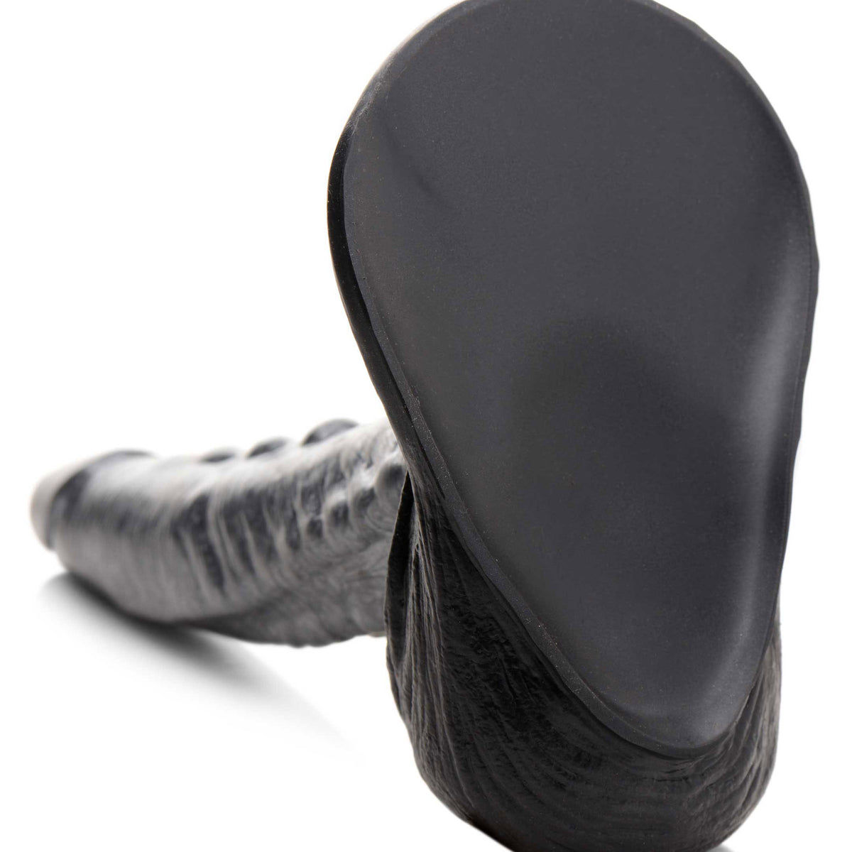 The Gargoyle Rock Hard Silicone Dildo -  Silver XR Brands Creature Cocks