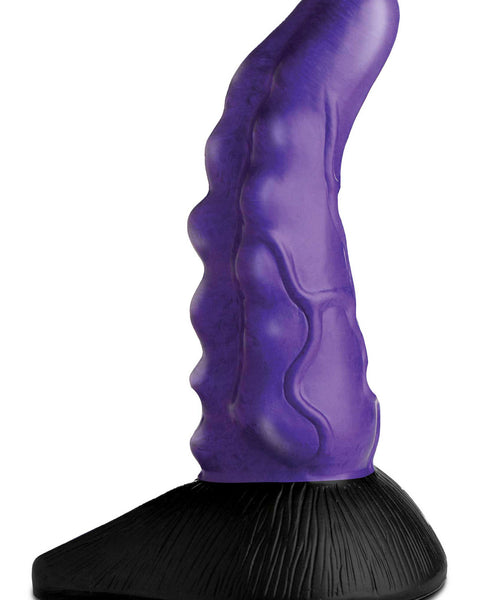 Orion Invader Veiny Space Alien Silicone Dildo - Purple XR Brands Creature Cocks