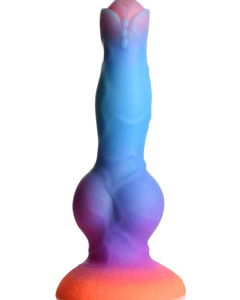 Space Cock Glow-in-the-Dark Silicone Alien Dildo XR Brands Creature Cocks