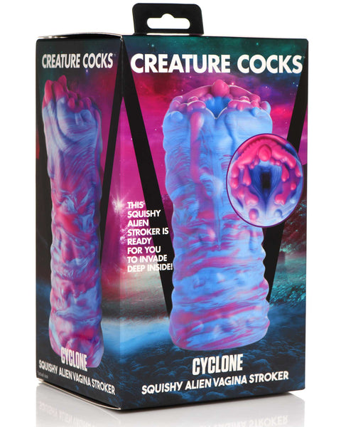 Cyclone Squishy Alien Vagina Stroker XR Brands Creature Cocks