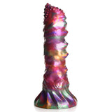 Larva Silicone Ovipositor Dildo With Eggs - Multicolor XR Brands Creature Cocks