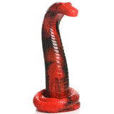 King Cobra King Cobra Silicone Dildo - Red XR Brands Creature Cocks