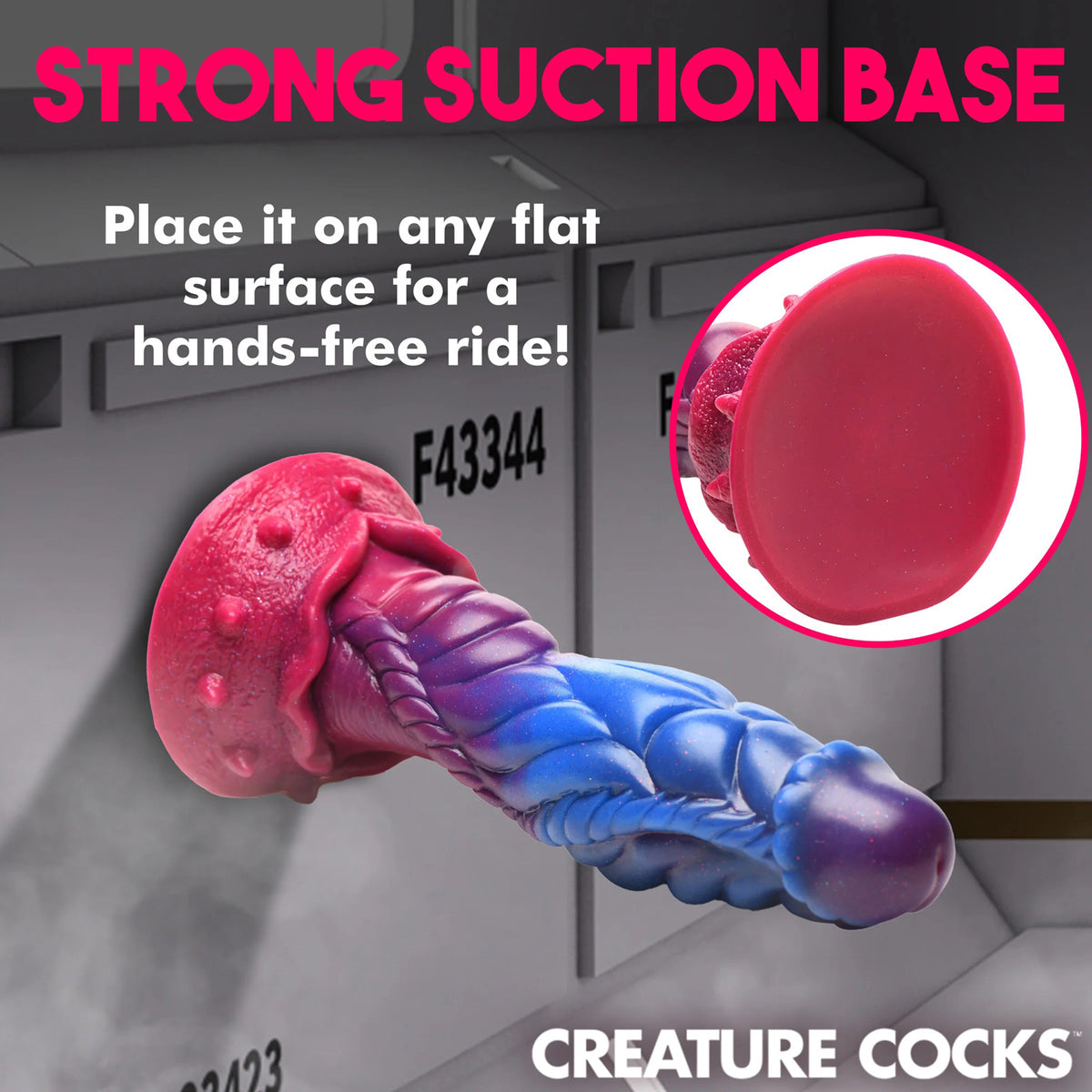 Intruder Alien Silicone Dildo XR Brands Creature Cocks