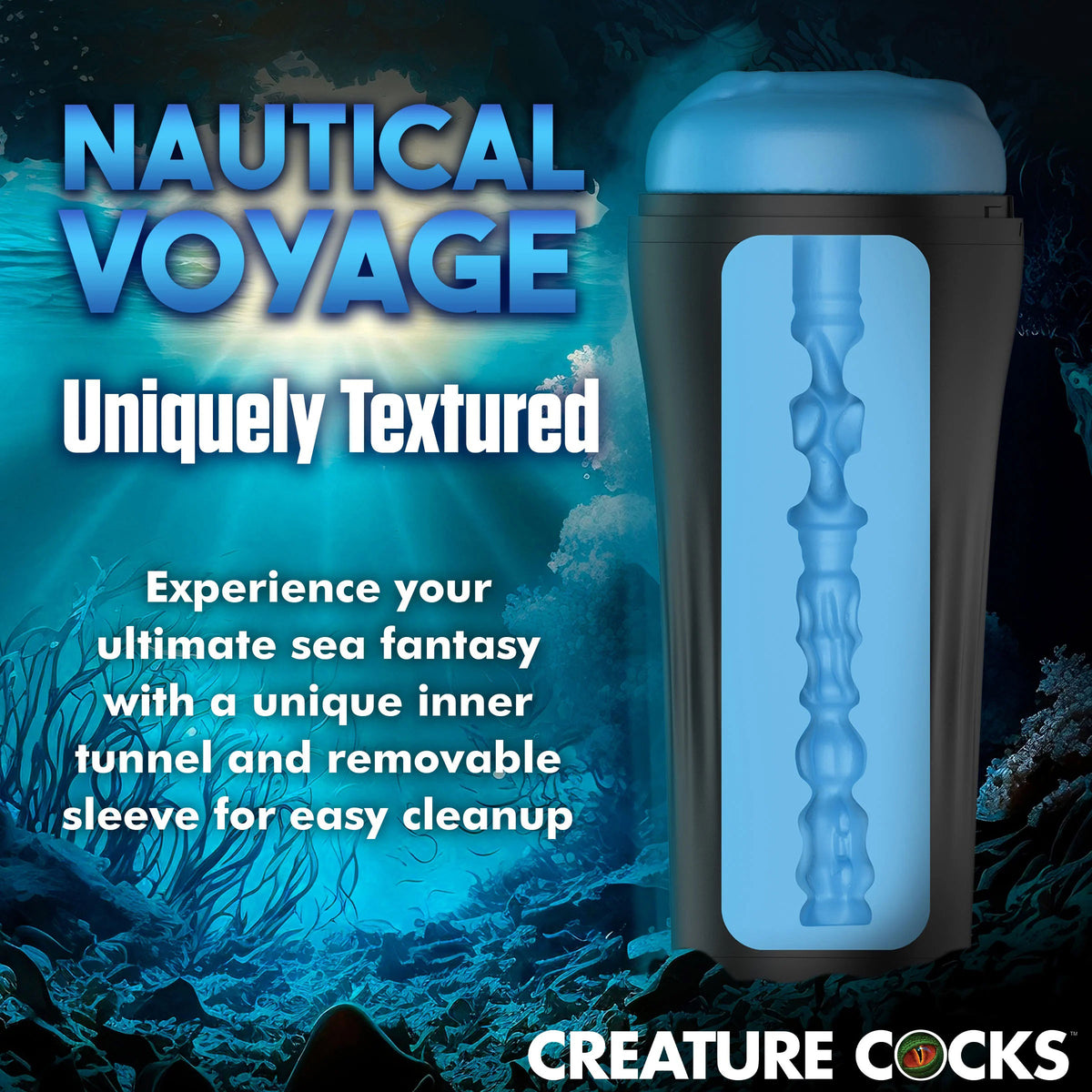 Pussidon Sea Monster Stroker | Dive into Deep, Intense Sensations XR Brands