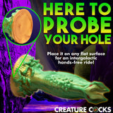 Nebula Alien Silicone Dildo - Green XR Brands Creature Cocks