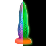 Tenta-Cock Glow-in-the-Dark Silicone Dildo XR Brands Creature Cocks