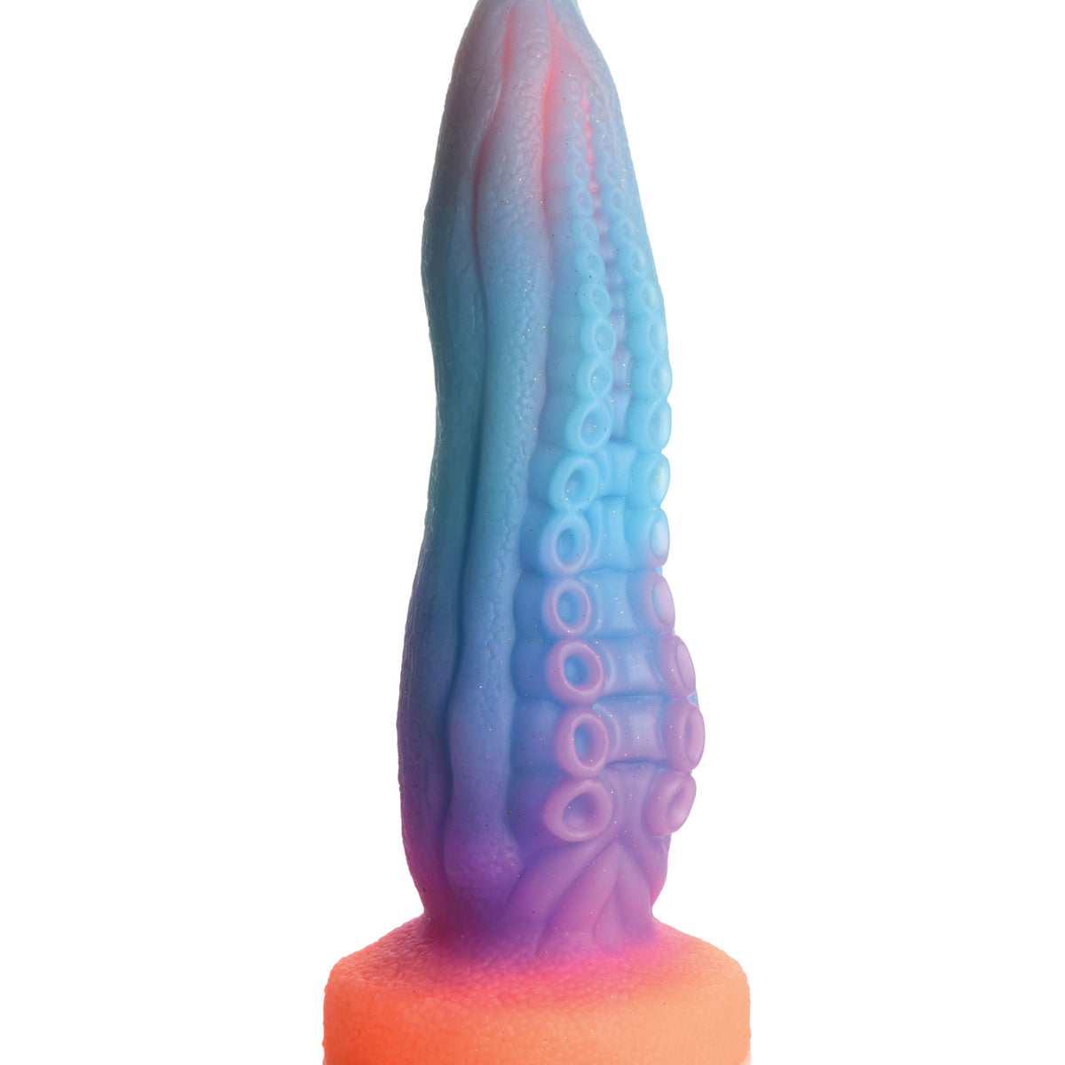 Tenta-Cock Glow-in-the-Dark Silicone Dildo XR Brands Creature Cocks