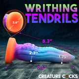 Tenta-Cock Glow-in-the-Dark Silicone Dildo XR Brands Creature Cocks