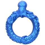 Poseidon's Octo-Ring Silicone Cock Ring - Blue XR Brands Creature Cocks