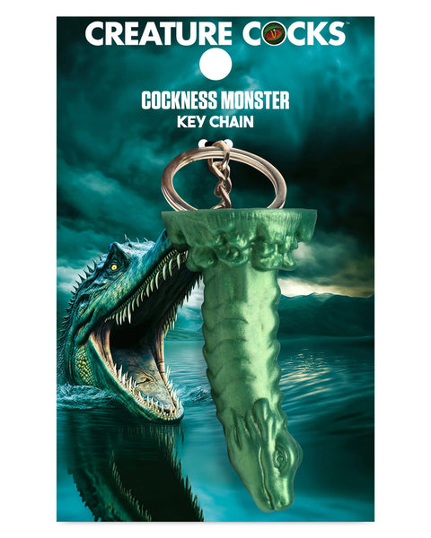 Cockness Monster Keychain - Green XR Brands Creature Cocks