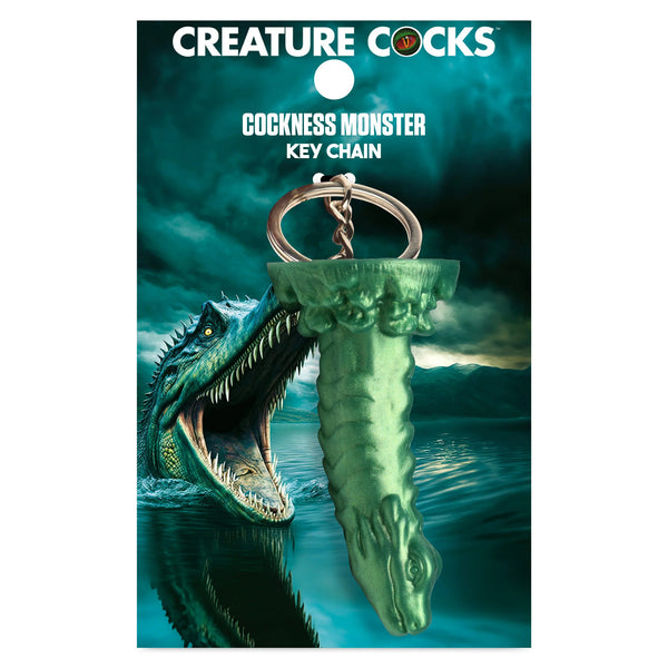 Cockness Monster Keychain - Green XR Brands Creature Cocks