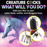 Mystique Unicorn Keychain XR Brands Creature Cocks