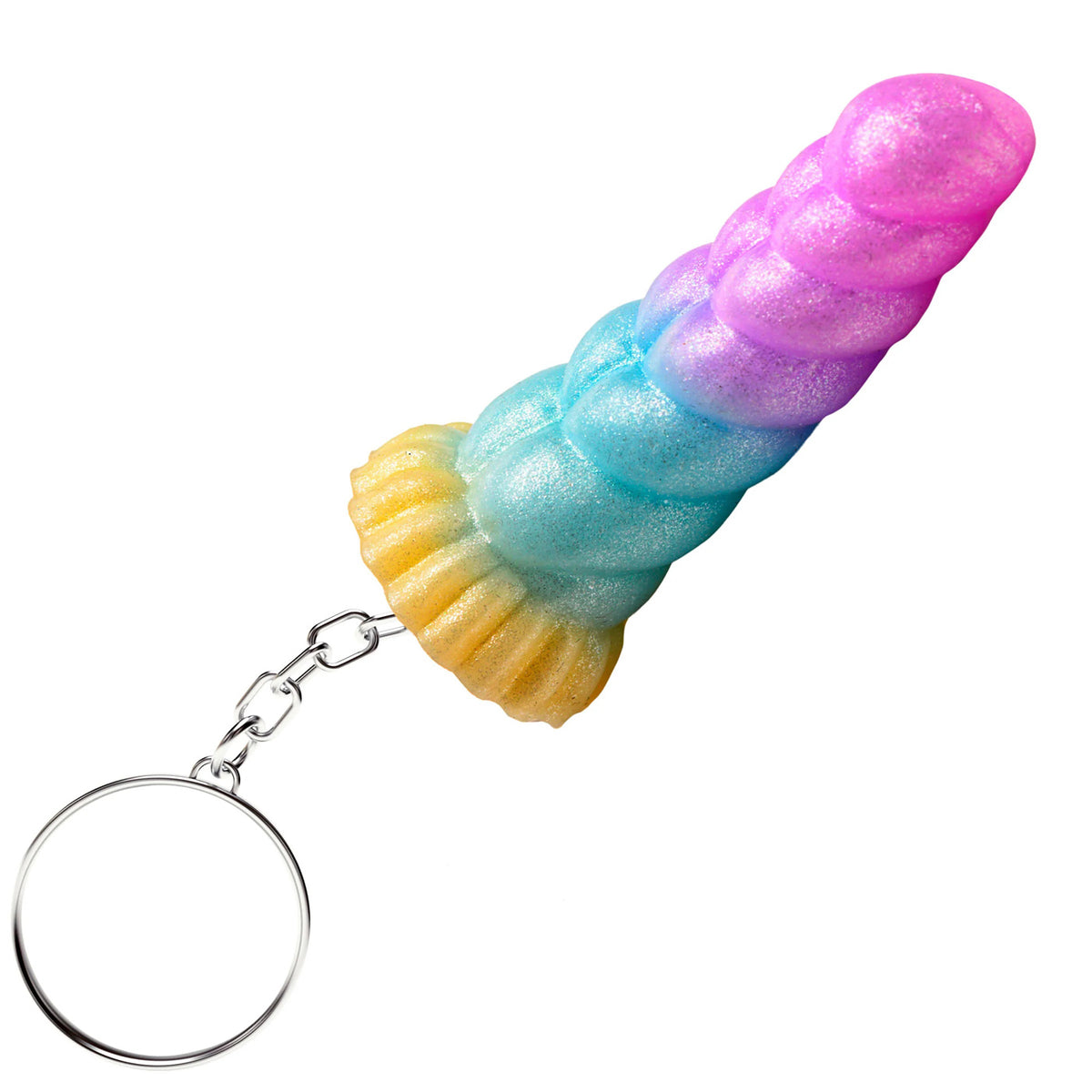 Mystique Unicorn Keychain XR Brands Creature Cocks