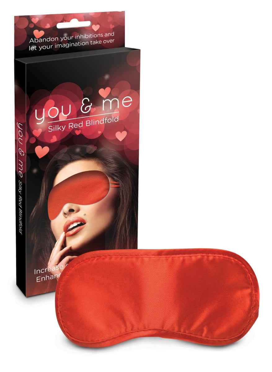 You & Me Silky Red Blindfold Creative Conceptions