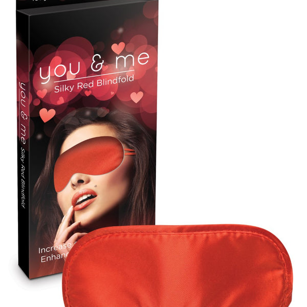 You & Me Silky Red Blindfold Creative Conceptions