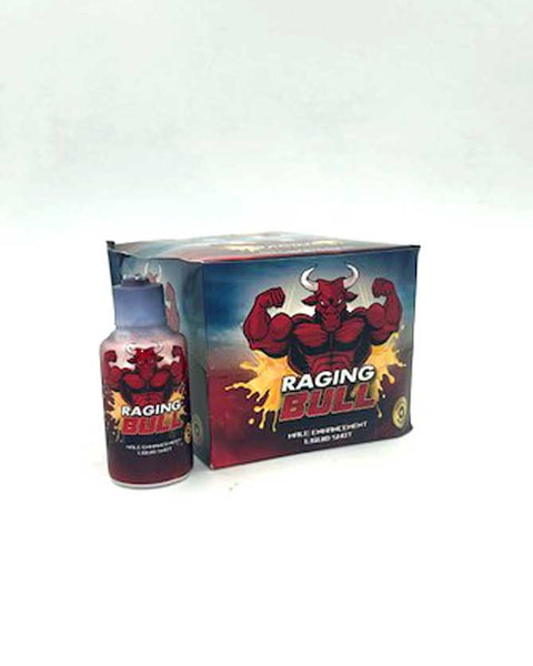 Raging Bull Male Enhancer Liquid Shots 12 Ct  Display Cousins Group