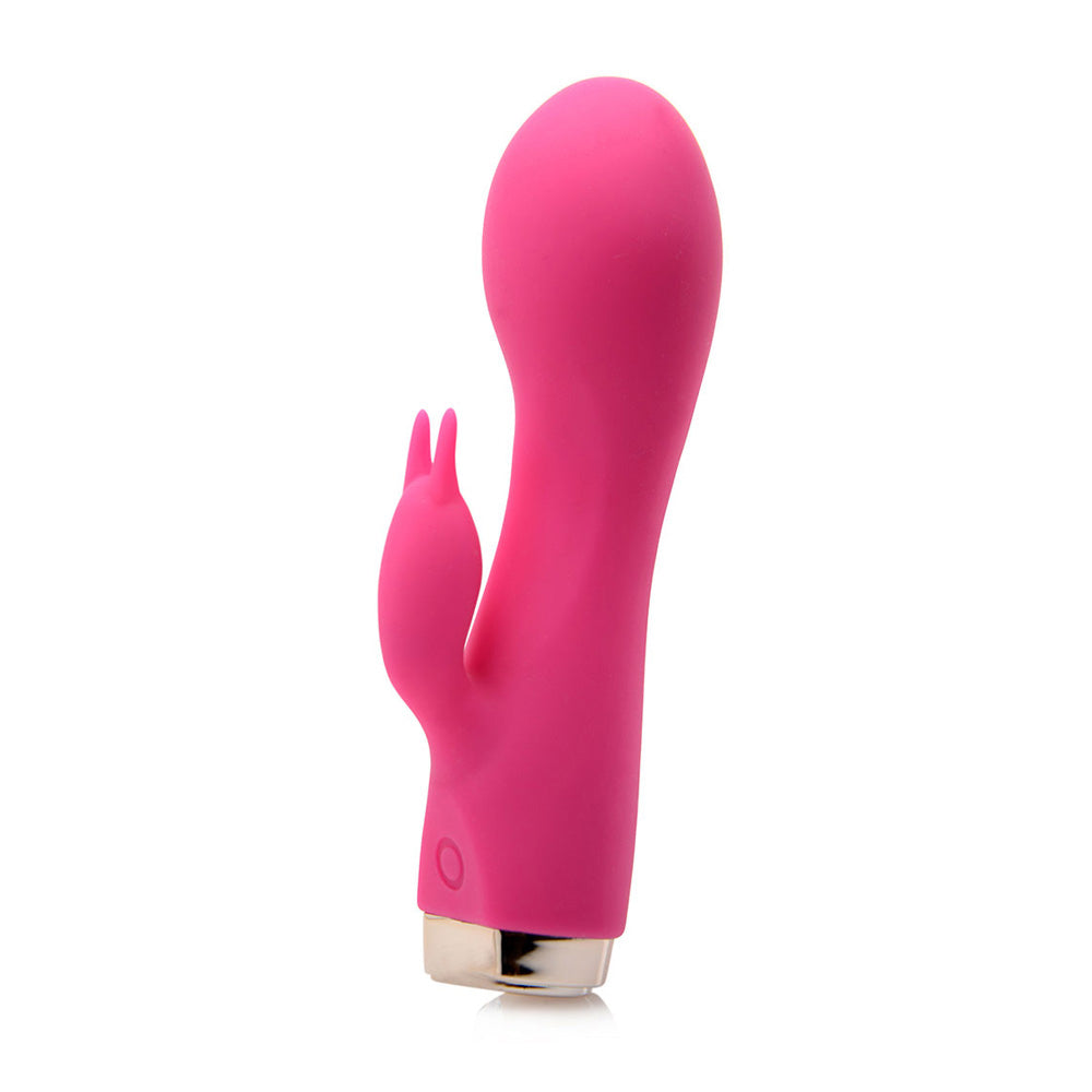 Wonder Mini Rabbit Silicone Vibrator - Pink Curve Toys