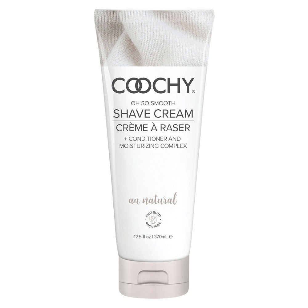 Coochy  Shave Cream Au Natural 12.5 Fl. Oz. Classic Brands