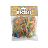 Suck a Bag of Dicks! 25 Individual Fun Size Packages Little Genie