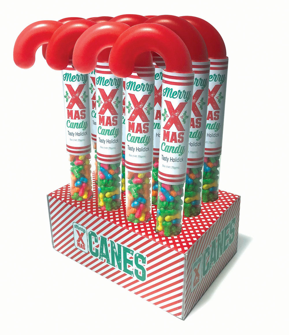 Holidicks Candy Canes 12pc Display Little Genie