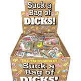 Suck a Bag of Dicks Display 100pk Little Genie