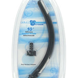 10 Inch Silicone Comfort Nozzle Attachment XR Brands Clean Stream