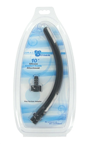 10 Inch Silicone Comfort Nozzle Attachment XR Brands Clean Stream