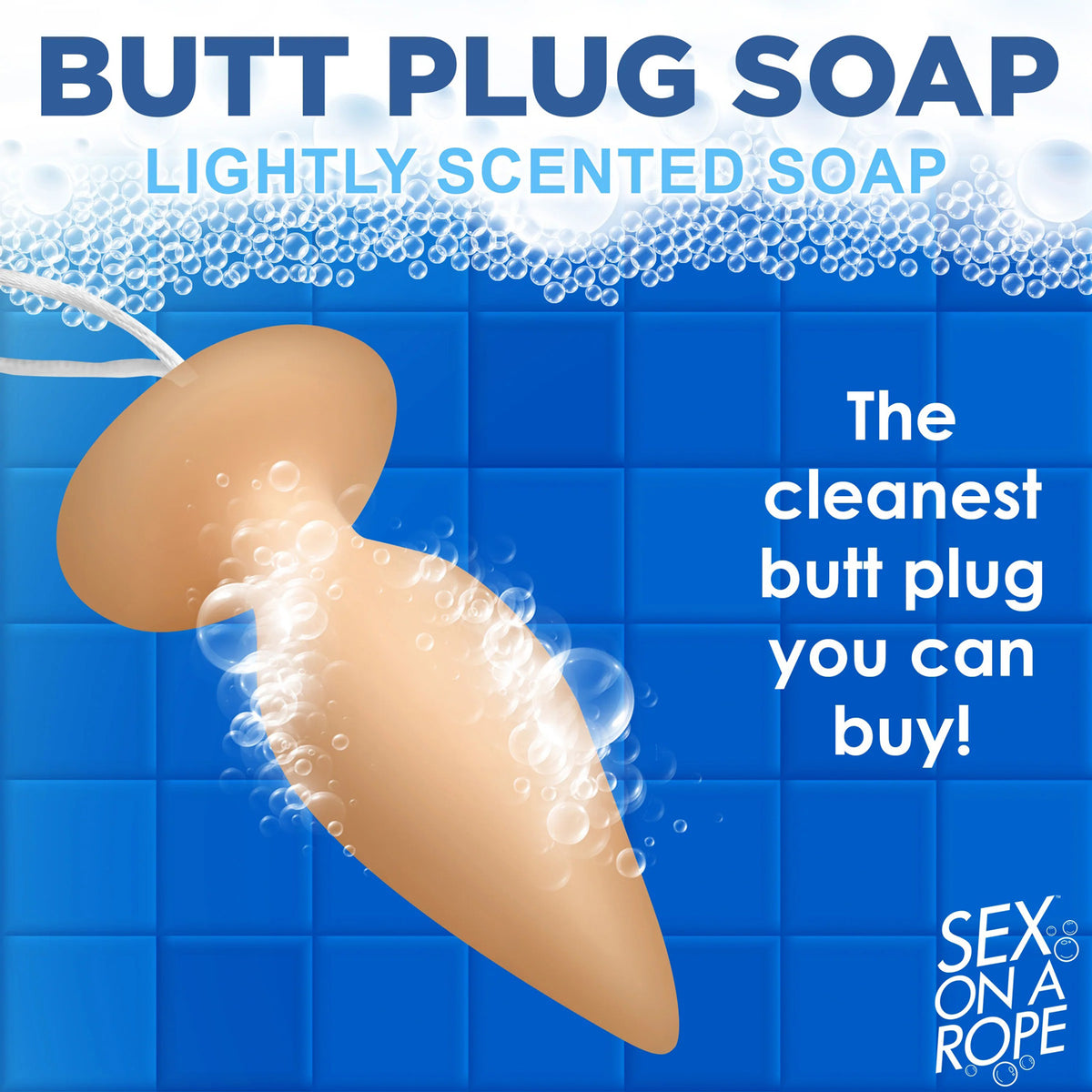 Butt Plug Soap XR Brands Clean Stream