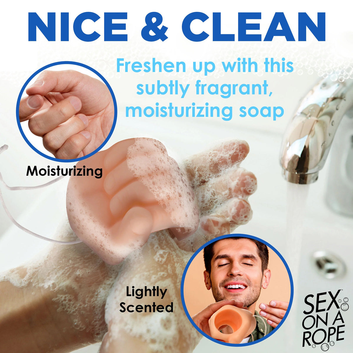 Tug 'N' Scrub Soap XR Brands Clean Stream