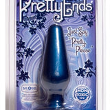 Pretty Ends Iridescent Butt Plugs - Medium  - Midnight Blue Doc Johnson