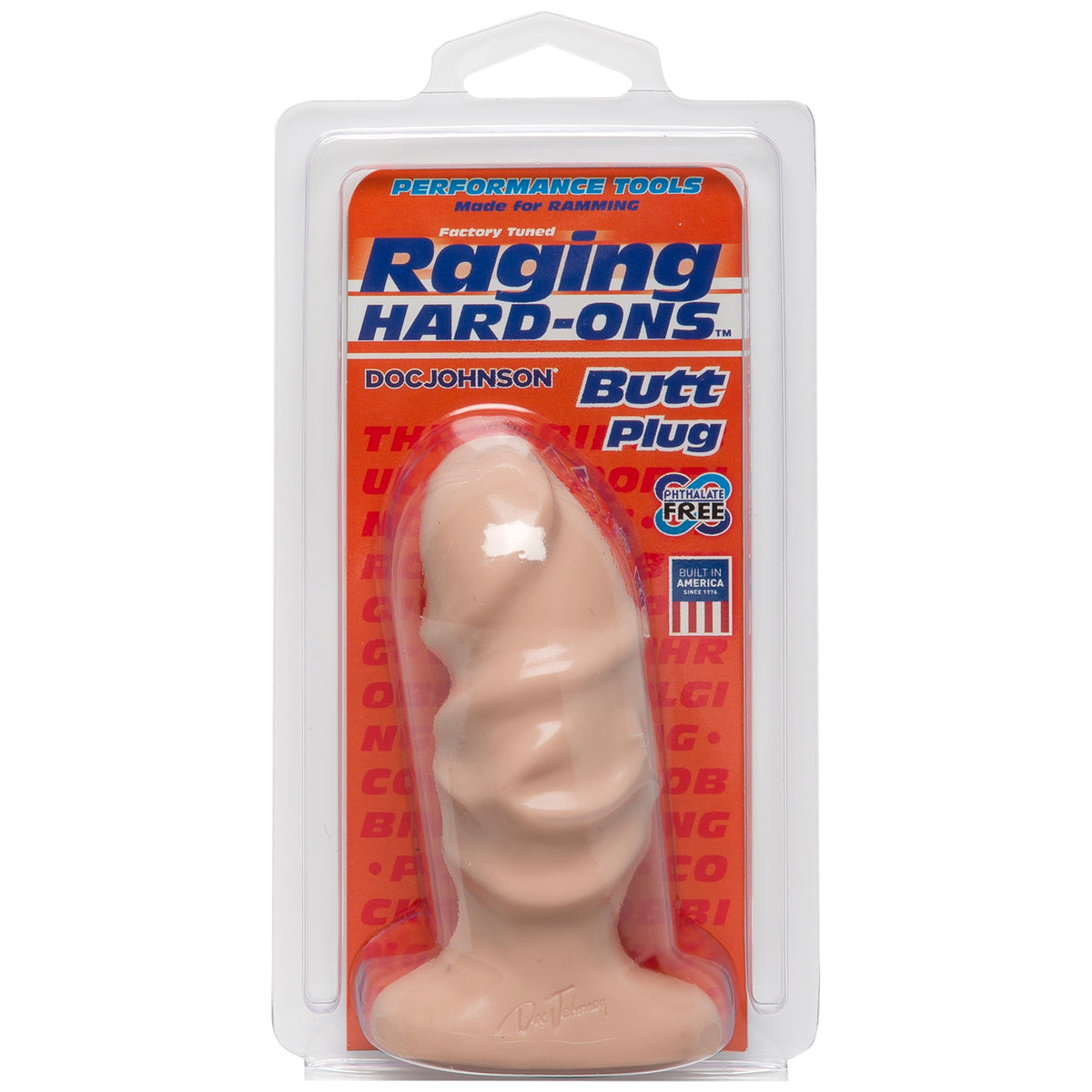 Raging Hard Ons Butt Plug - Large Doc Johnson