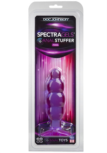 Spectragels Anal Stuffer - Purple Doc Johnson