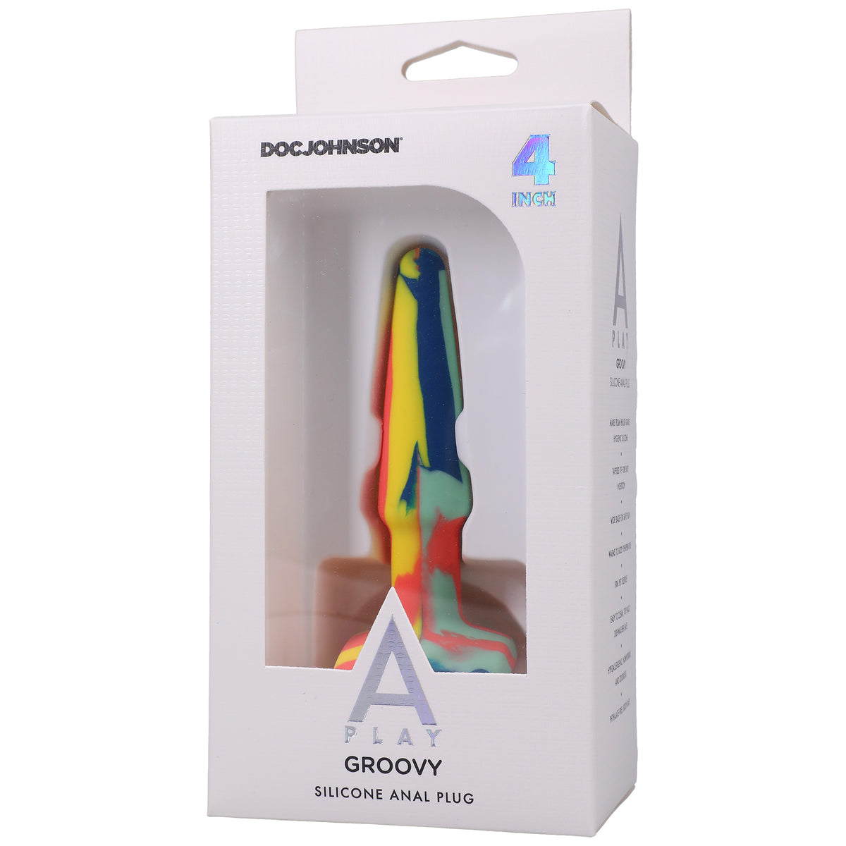 A-Play Groovy Silicone Anal Plug 4 Inch - Sunrise Sale Specials