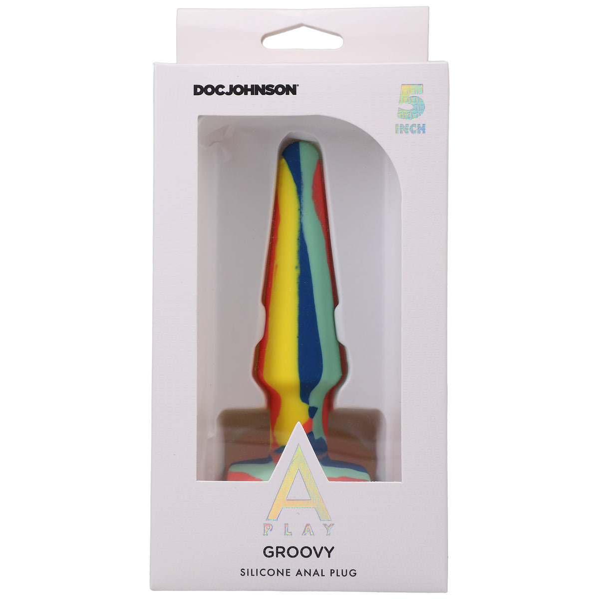 A-Play Groovy Silicone Anal Plug 5 Inch - Sunrise Sale Specials