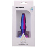 A-Play Groovy Silicone Anal Plug 4 Inch - Berry Sale Specials